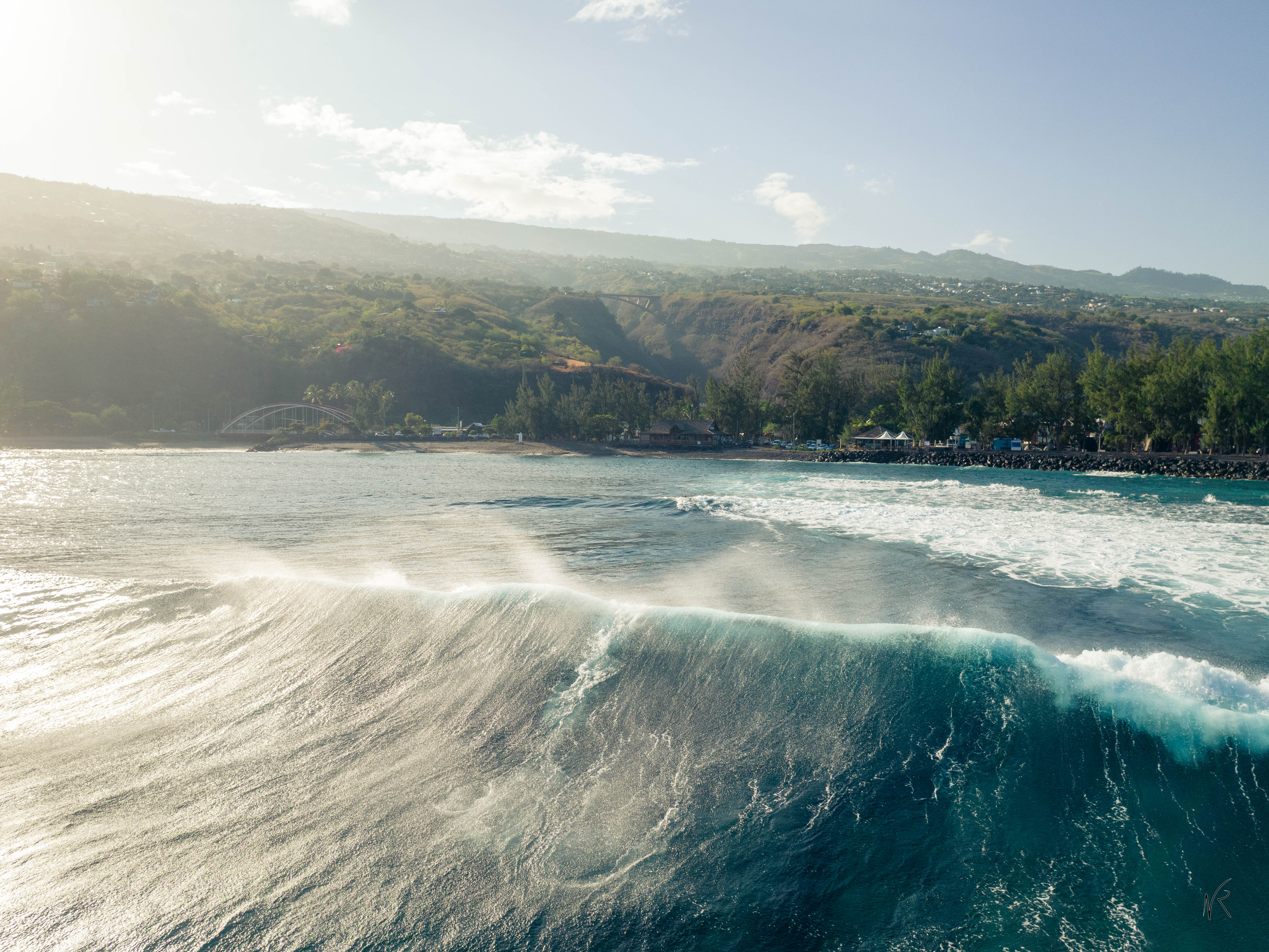 Vague à Saint-Leu, La Réunion